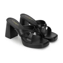 Justin Whyte Leather Block Sandals-16