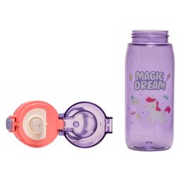 Adore Pro Space era Straw Sipper Water Bottle with a Handle of - 630 ml image 4