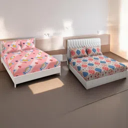 WELLNEST Microfiber Fitted King Bedsheets-picture-8