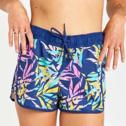 OLAIAN By Decathlon Blue Printed Swim Shorts-image-20