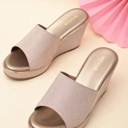 Rocia by Regal Women's Pink Casual Wedges-image-64
