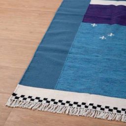 Freedom Tree Color Block Multi-Color Cotton Rug image 2