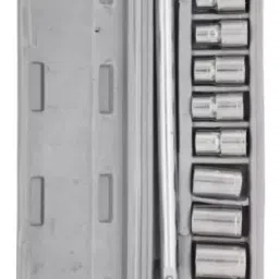 Hillgrove SCS 10Pc Hex Socket Spannar Set with Carry Box for Automobiles/Bike/Car Repair T-15