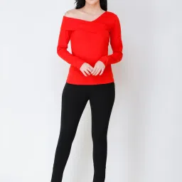Scorpius Red Regular Fit Top image 4