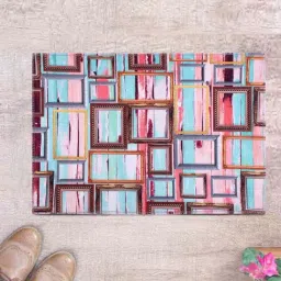 Romee Multicolor Polyester Door Mat - Set of 1-23
