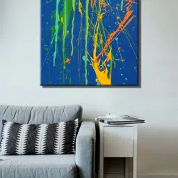 999store Blue & Green Abstract Painting For Office-7