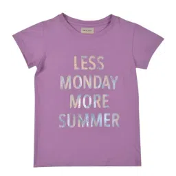 Gini & Jony Kids Purple Printed Top-image-76