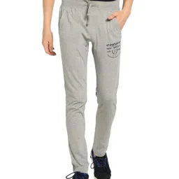 Van Heusen Sport Regular Fit Smart Tech Easy Stain Release Solid Trackpants - Grey Melange-picture-43