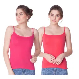 Dollar Missy Pink & Coral Camisole Pack of - 2-picture-39