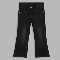 Elle Kids Black Solid Jeans-image-29