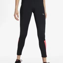 Puma Black Logo Print Tights-image-13
