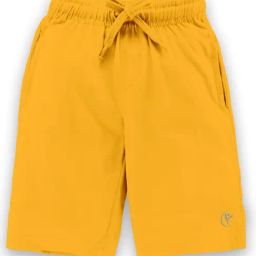 Kiddopanti Kids Mustard Solid Shorts-image-61