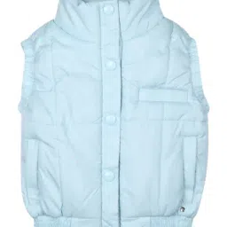 Monte Carlo Kids Sky Blue Solid Jacket-image-37