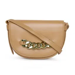 Beverly Hills Polo Club Tan Large Cross Body Bag-image-57