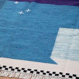 Freedom Tree Color Block Multi-Color Cotton Rug image 3