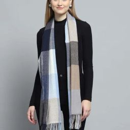 Monte Carlo Multicolored Printed Regular Fit Stole image 4