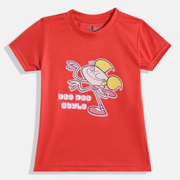 Eteenz Girls Dexter Printed T-shirt-image-16