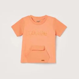 Juniors by Lifestyle Boys Coral Cotton Embossed T Shirt-picture-23