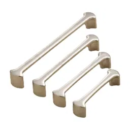 DECORE 313 96 mm Zinc Alloy Chrome and TT Finish Cabinet Pull Handle-image-97
