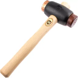 Thor 03-216 Copper/Rawhide Hammer Size-4 with Wood Handle THO5270154E-33