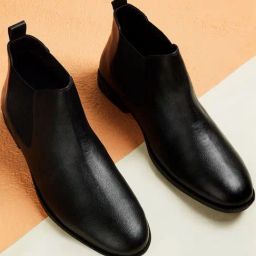 Code by Lifestyle Men's Black Chelsea Boots-picture-31