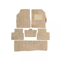 Elegant Miami Polypropylene Beige Carpet Car Mat Compatible With Tata Safari 2021 7 Seater Auto-image-60
