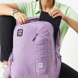 Wiki Back to School 4 Purple Polyester Printed Backpack - 34 Ltrs-image-12