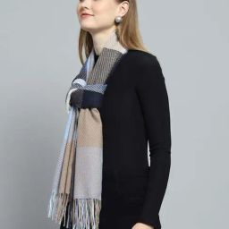 Monte Carlo Multicolored Printed Regular Fit Stole image 2
