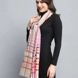Monte Carlo Multicolored Printed Regular Fit Stole image 3