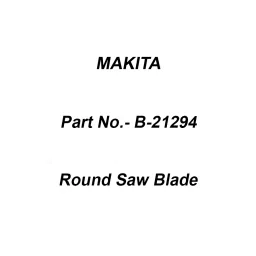 Makita Round Saw Blade Size 85 for TMA003, Part No B-21294-45