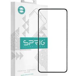 Sprig Edge To Edge Tempered Glass for Oppo A96 (Pack of 1) image 2