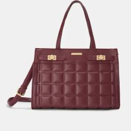 Forever Glam by Pantaloons Wine Shoulder Bag-image-93