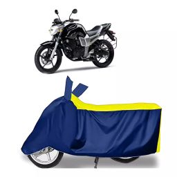 Auto Pearl Two Wheeler Cover for Yamaha FZ16 - Yellow, Blue-image-8