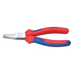 KNIPEX PLIER, FLAT NOSE, 20 02 140-10
