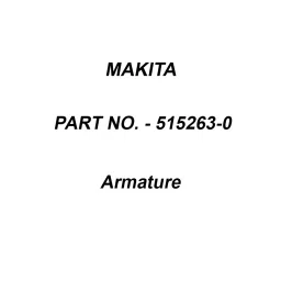 Makita 220-240 V Armature for TW0350, Part No 515263-0-picture-15