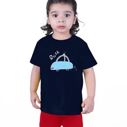 GCYX Boys Blue Cotton Blend Clothing Set-picture-12