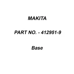 Makita Base, Part No 412951-9-picture-42