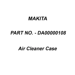 Makita Air Cleaner Case, Part No DA00000108-picture-37