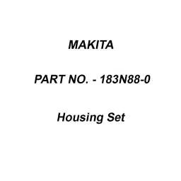 Makita 18 V Housing Set for DUB184, Part No 183N88-0-11