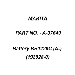 Makita Battery BH1220C (A-) (193928-0), Part No A-37649-picture-41