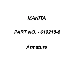 Makita Armature Suitable For BGA402, Part No 619218-8-17
