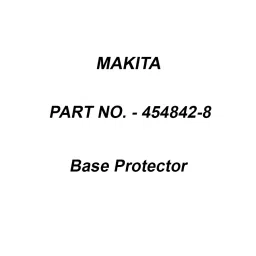 Makita Base Protector Suitable For RT0700C, Part No 454842-8-1