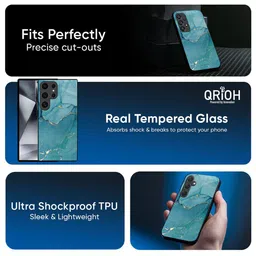 QRIOH Abstract Printed Samsung Galaxy A71 Back Case Mobile Accessories image 3