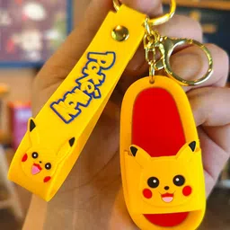 Flenzy Pokemon Cartoon Slippers Key Chain-picture-4