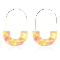 Arzonai Contemporary Half Hoop Earrings-image-90
