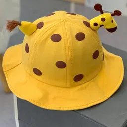 SYGA Kids Self Design Cotton Bucket Sun Hat-image-93