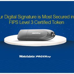 inara marketing ProxKey Plug & Play USB Digital Signature Token - FIPS Level 3 Certified with Name Tag Keychain (1 Count) image 5