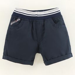 Little Kangaroos Knee Length Shorts - Navy Blue-picture-33