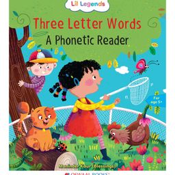 Oswaal Lil Legends Three Letter words  Phonic Reading Book  English Reading Book for Kids  For Kids  Age 3-5 Years-27