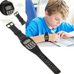 Sanjary Calculators Digital Watch, Wrist Portable Calculator Watch Solve Your Query on time for Kids color design may vary-image-35